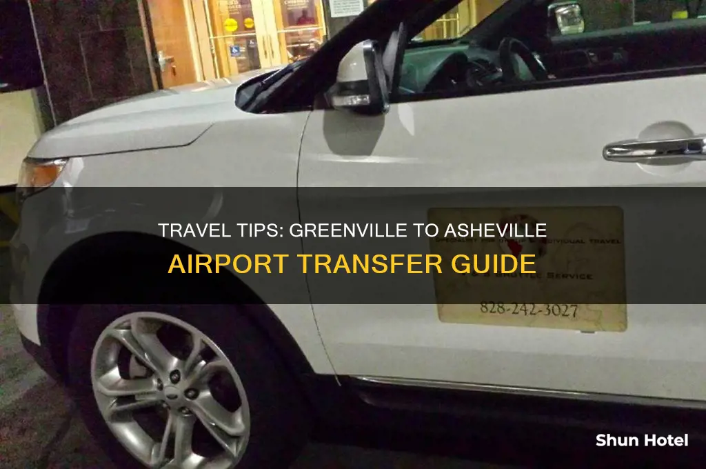 how to get from greenville airport to asheville airport