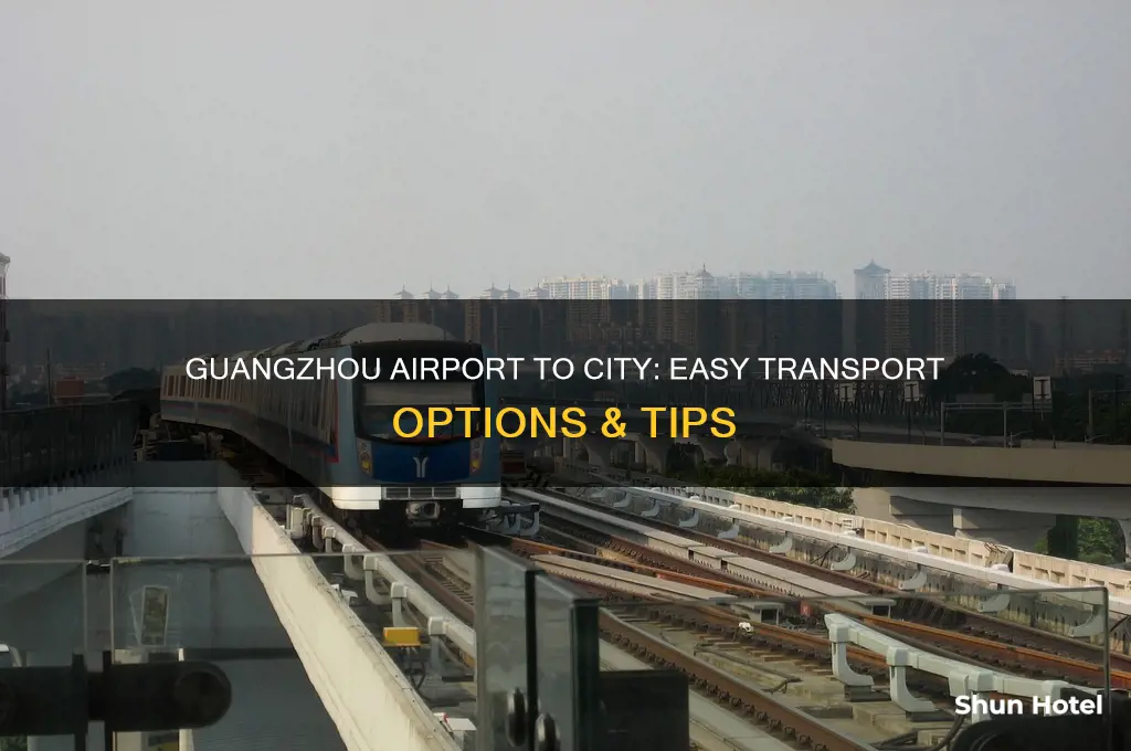 how to get from guangzhou airport to city