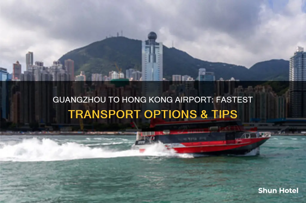 how to get from guangzhou to hong kong airport