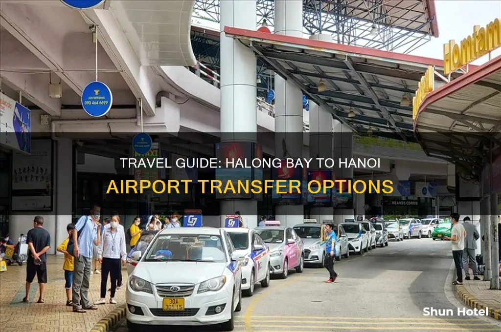 how to get from halong bay to hanoi airport