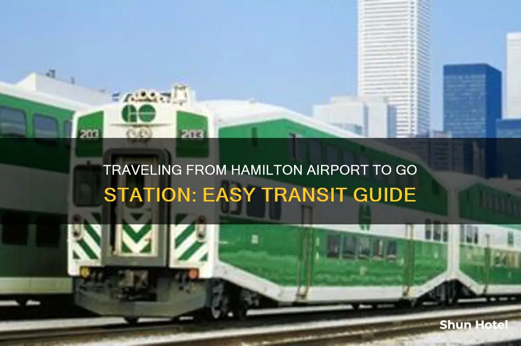 how to get from hamilton airport to hamilton go station