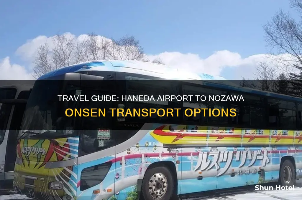how to get from haneda airport to nozawa onsen