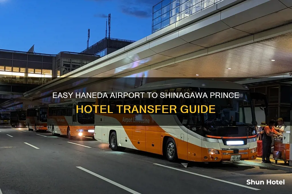 how to get from haneda airport to shinagawa prince hotel
