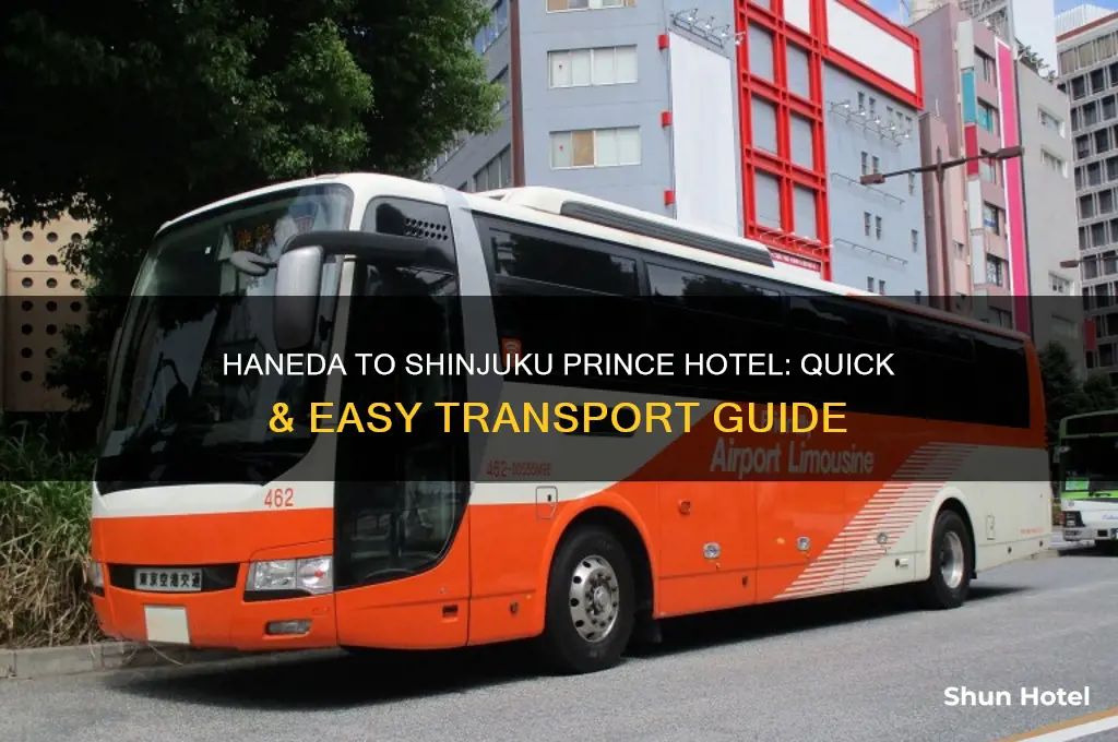 how to get from haneda airport to shinjuku prince hotel