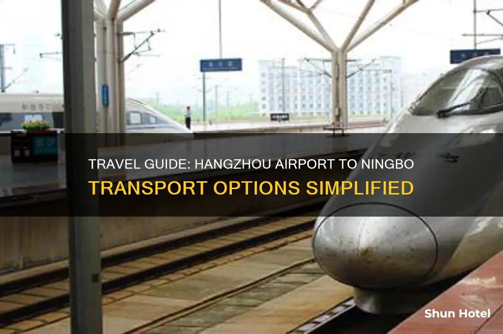 how to get from hangzhou airport to ningbo