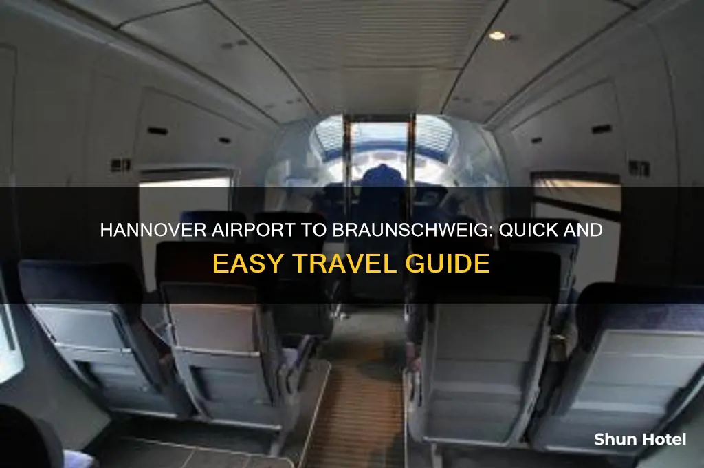 how to get from hannover airport to braunschweig