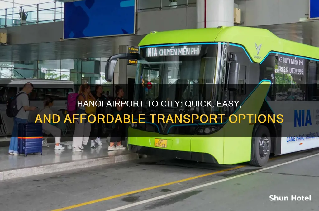 how to get from hanoi airport to city