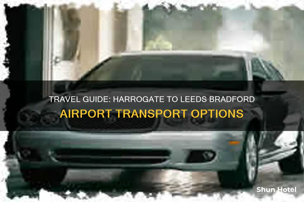how to get from harrogate to leeds bradford airport