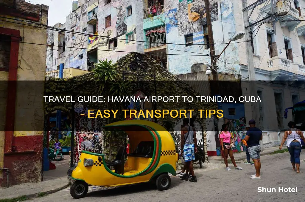 how to get from havana airport to trinidad