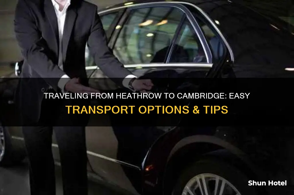 how to get from heathrow airport to cambridge
