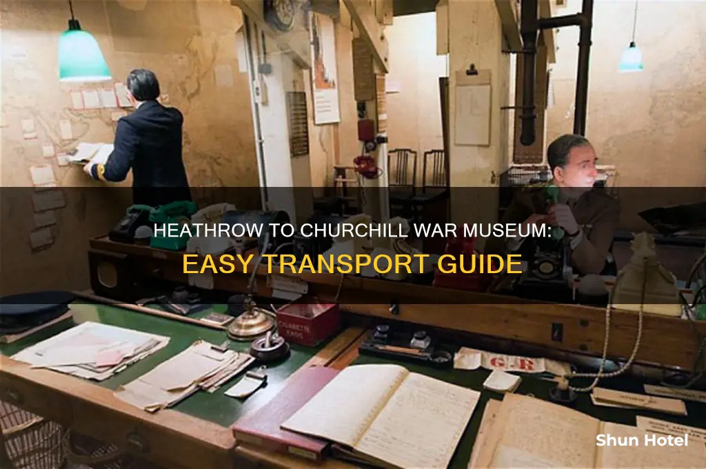 how to get from heathrow airport to churchill war museum