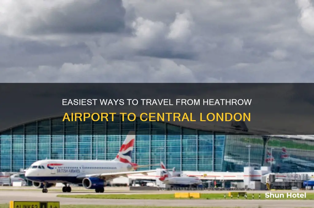 how to get from heathrow airport to downtown london