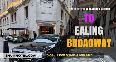 Traveling from Heathrow to Ealing Broadway: Easy Transport Options