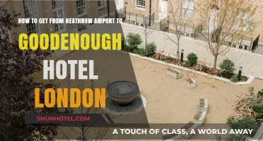 Travel Guide: Heathrow Airport to Goodenough Hotel London