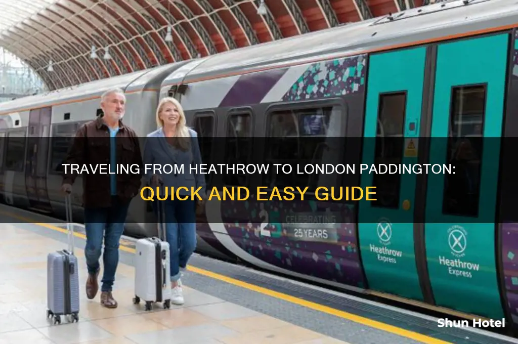 how to get from heathrow airport to london paddington