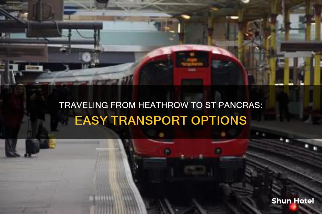 how to get from heathrow airport to london st pancras