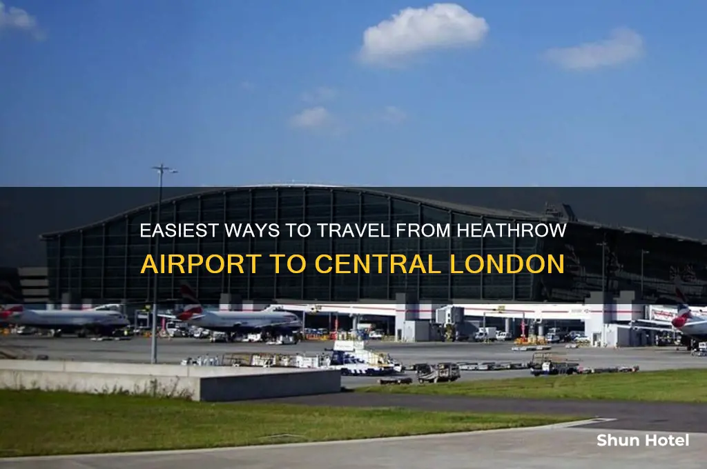 how to get from heathrow airport to lonodn