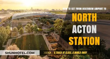 Travel Guide: Heathrow Airport to North Acton Station Easily
