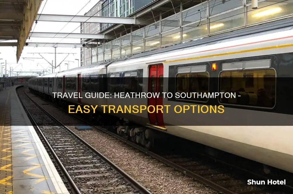 how to get from heathrow airport to southampton