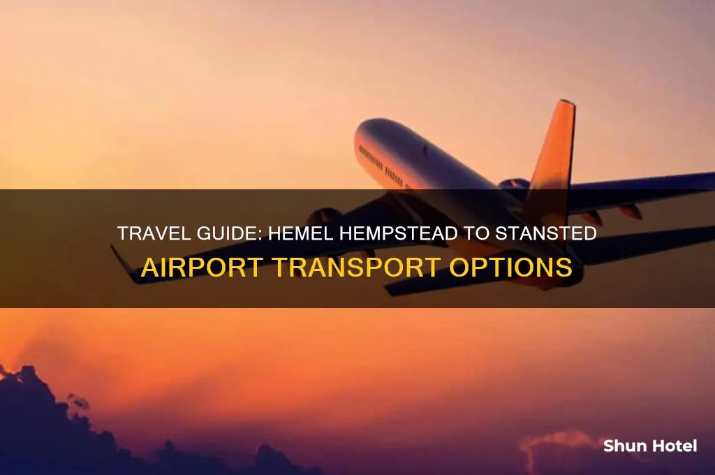 how to get from hemel hempstead to stansted airport