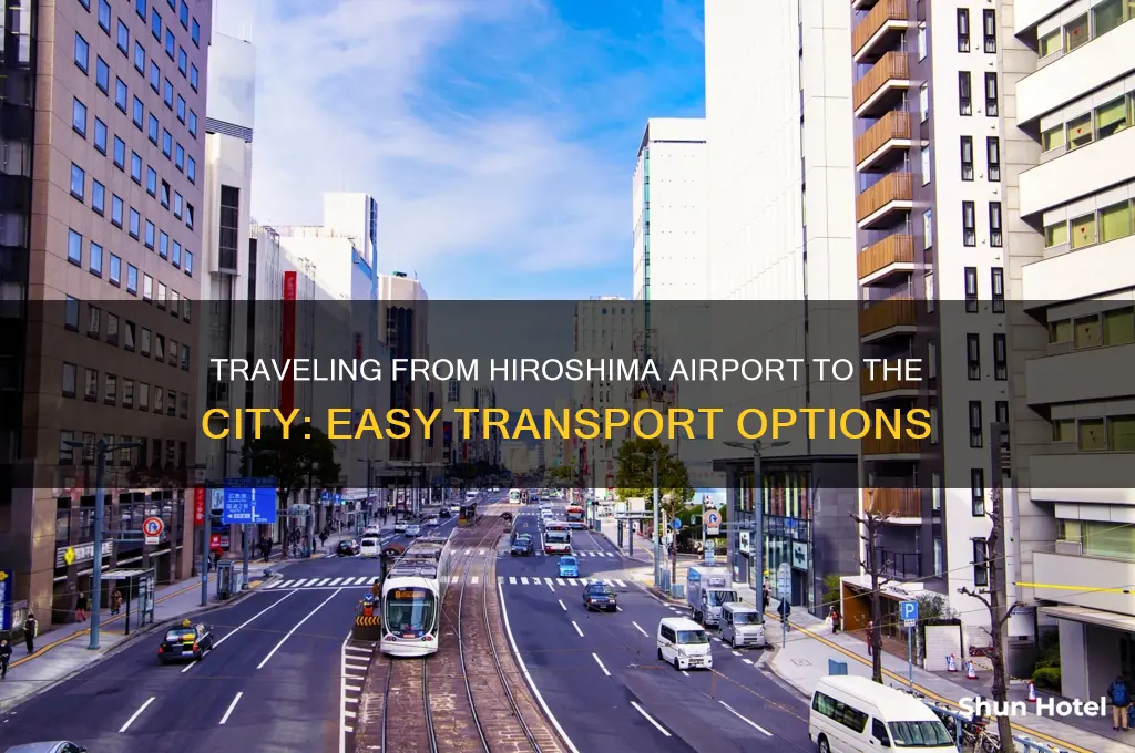 how to get from hiroshima airport to city