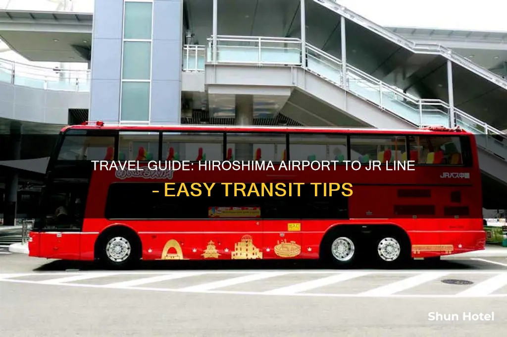 how to get from hiroshima airport to jr line