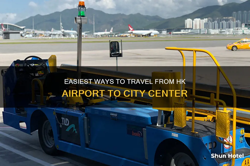 how to get from hk airport to city