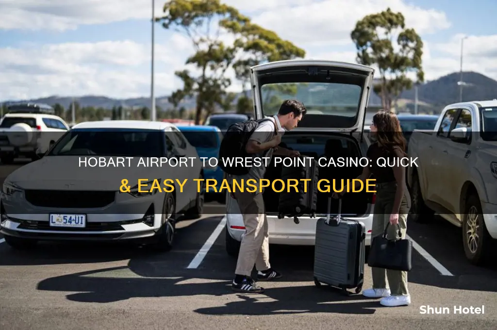 how to get from hobart airport to wrest point casino