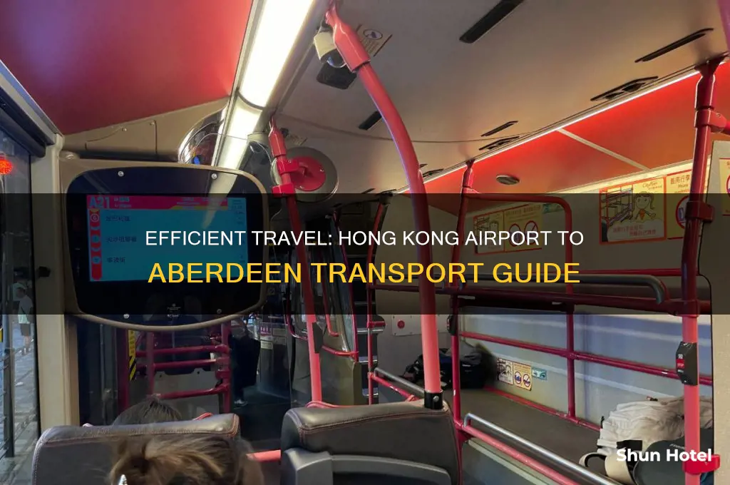 how to get from hong kong airport to aberdeen