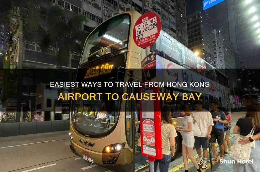 how to get from hong kong airport to causeway bay
