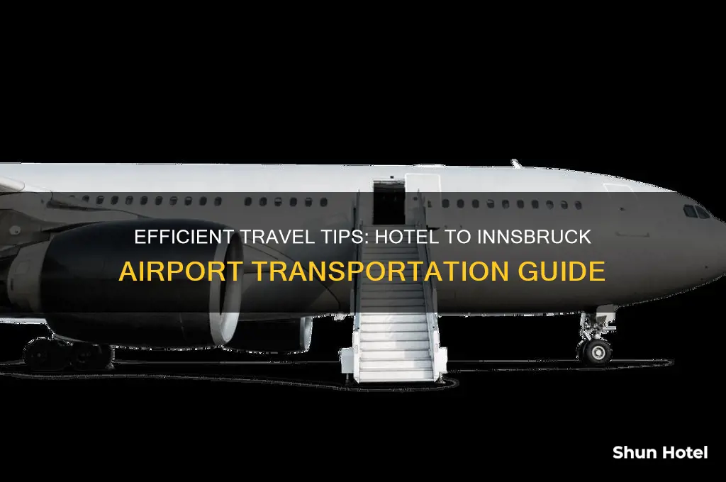 how to get from hotel to airport in innsbruck
