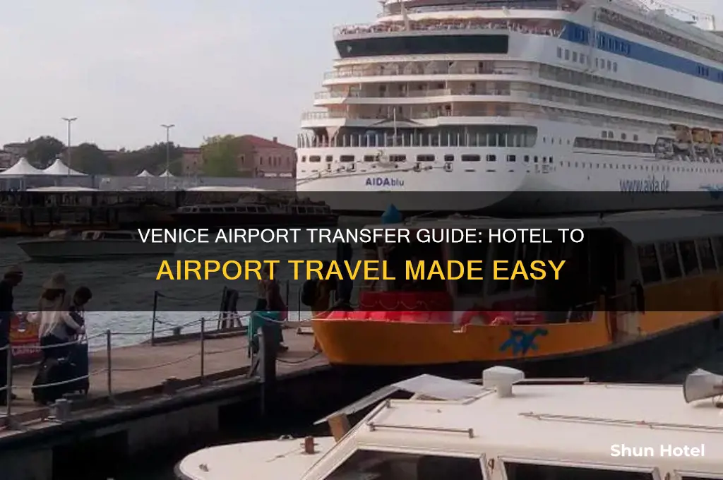 how to get from hotel to airport in venice