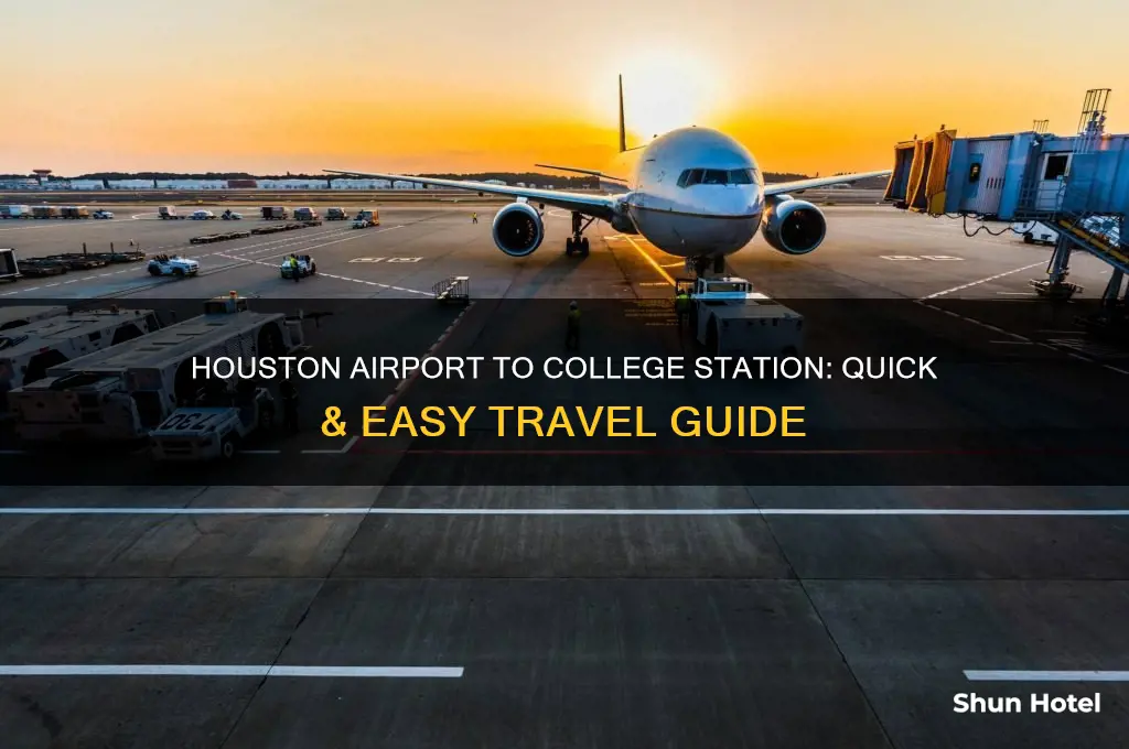 how to get from houston airport to college station