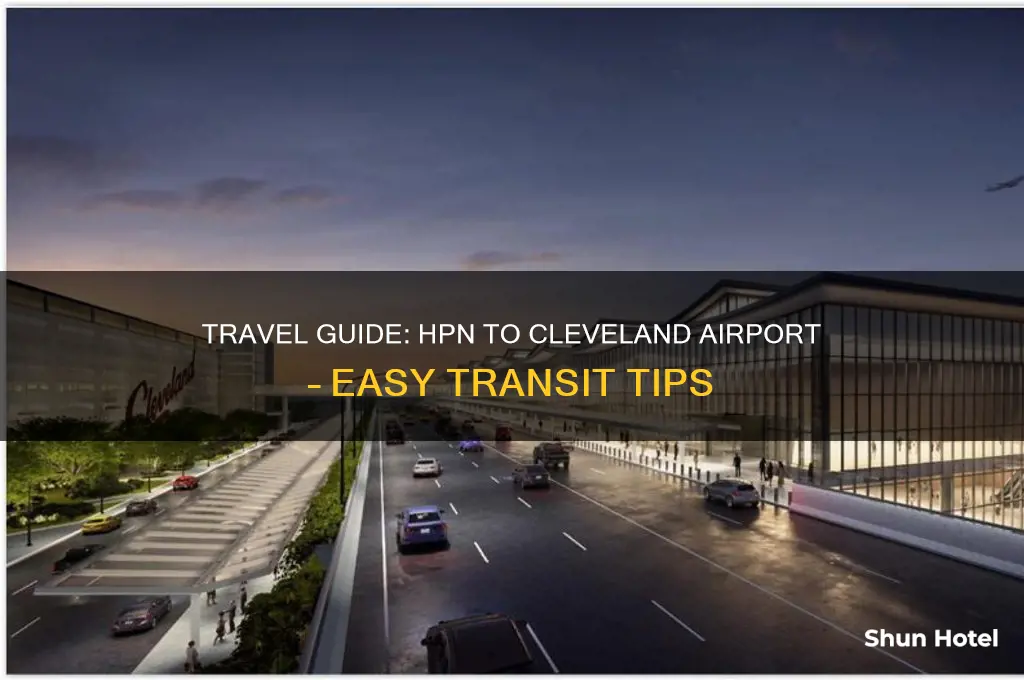 how to get from hpn to cleveland airport