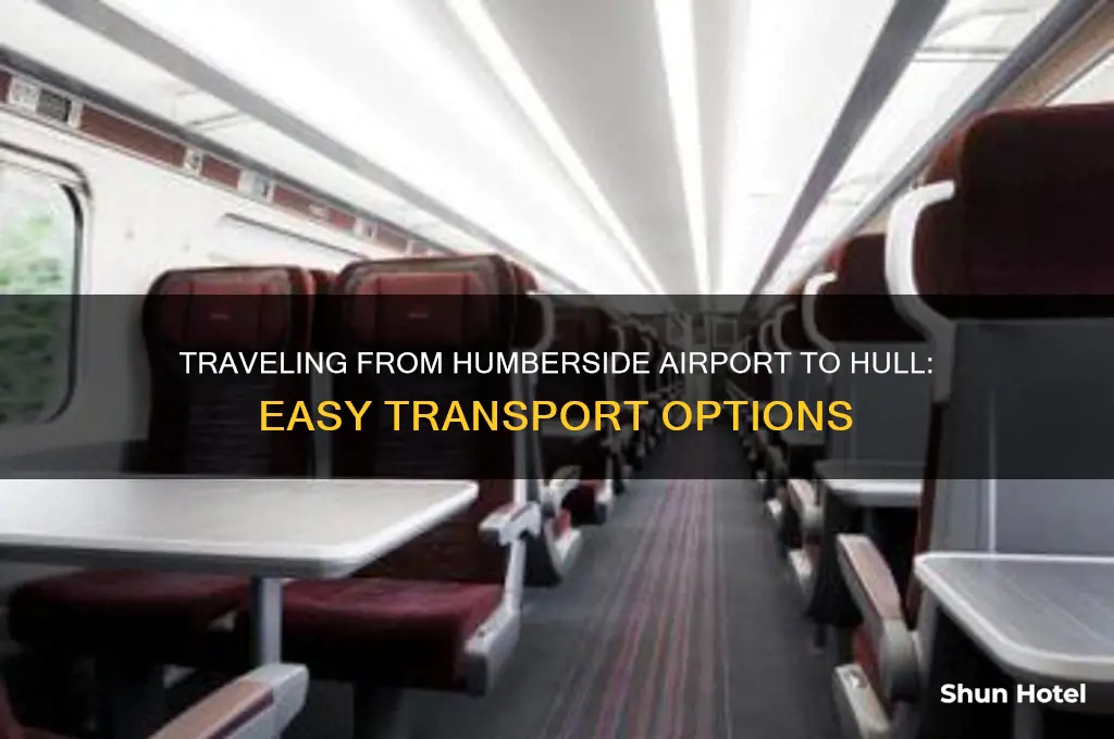how to get from humberside airport to hull