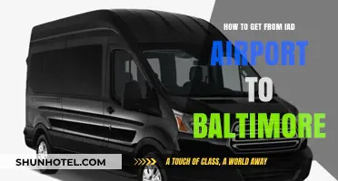 Travel Guide: IAD Airport to Baltimore – Easy Transportation Options