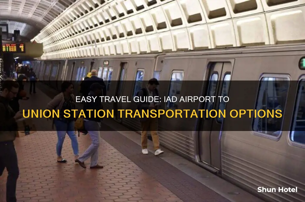 how to get from iad airport to union station