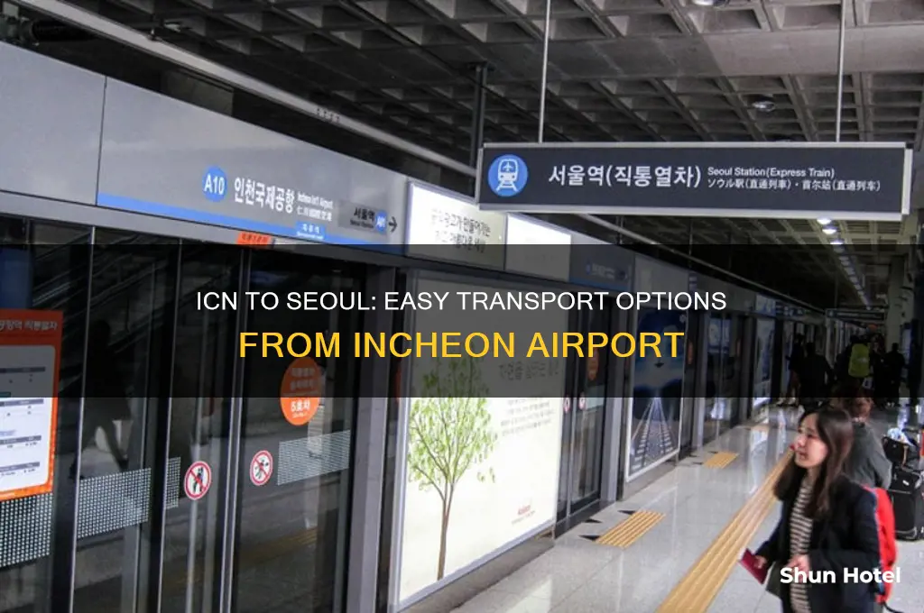 how to get from icn airport to seoul