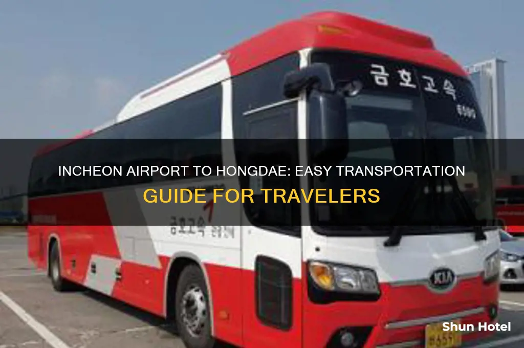 how to get from incheon airport to hongdae
