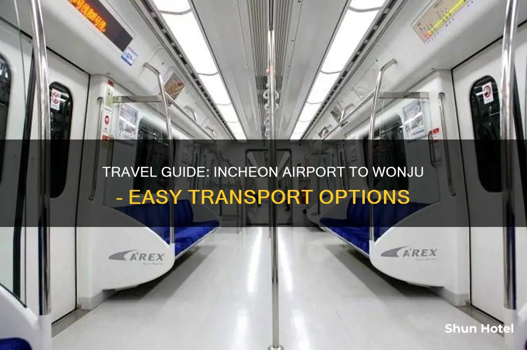 how to get from incheon airport to wonju