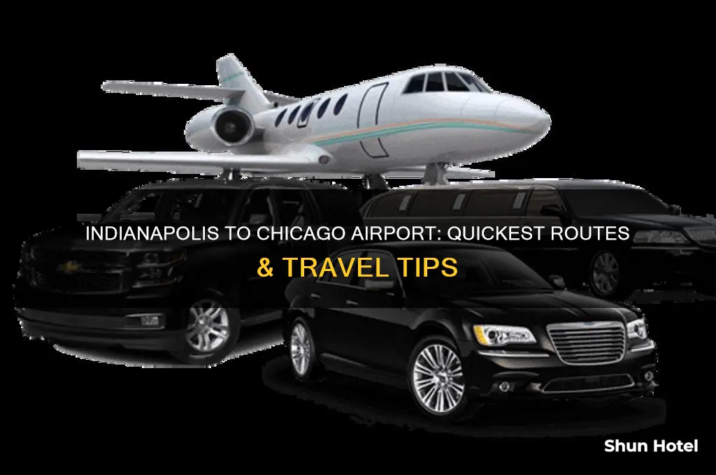 how to get from indianapolis to chicago airport