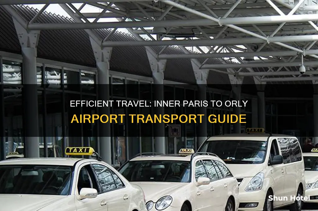 how to get from inner paris to orly airport