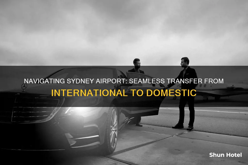 how to get from international to domestic sydney airport