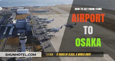 Efficient Travel Guide: Itami Airport to Osaka City Center