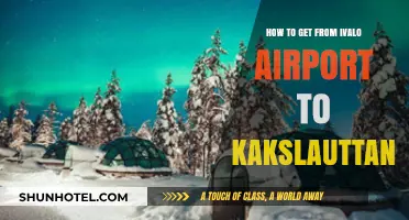 Traveling from Ivalo Airport to Kakslauttanen: Easy Transport Options