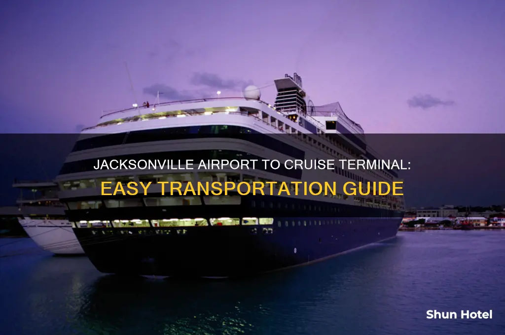 how to get from jacksonville airport to cruise terminal