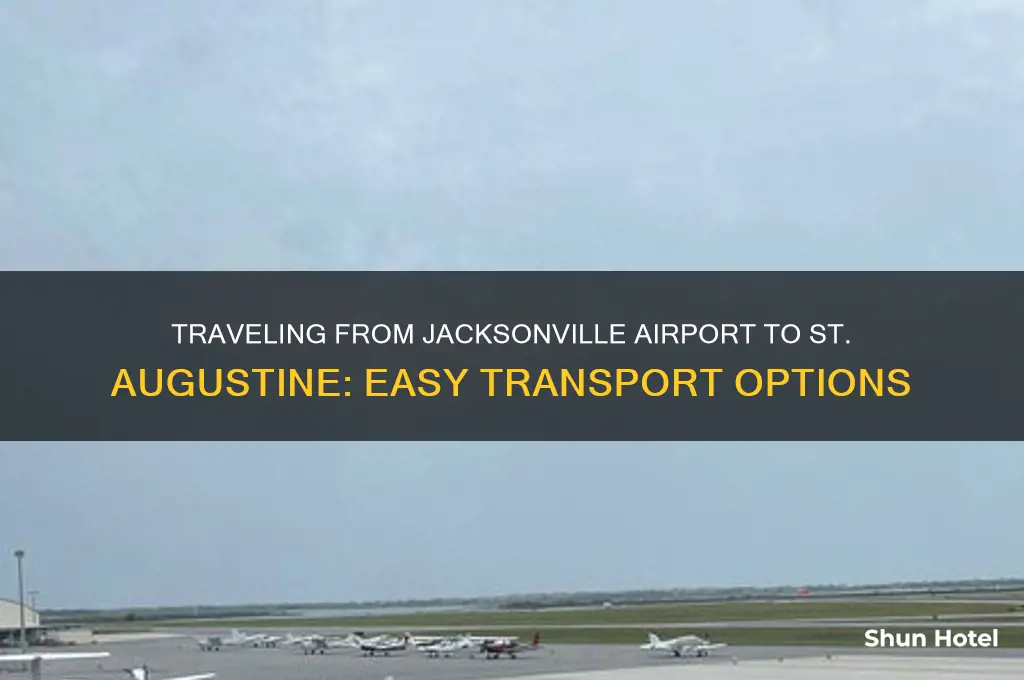 how to get from jacksonville airport to st augustine
