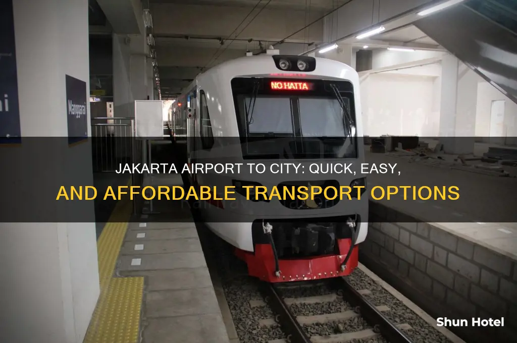 how to get from jakarta airport to city