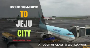 Traveling from Jeju Airport to Jeju City: Easy Transportation Options