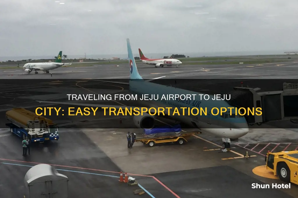 how to get from jeju airport to jeju city